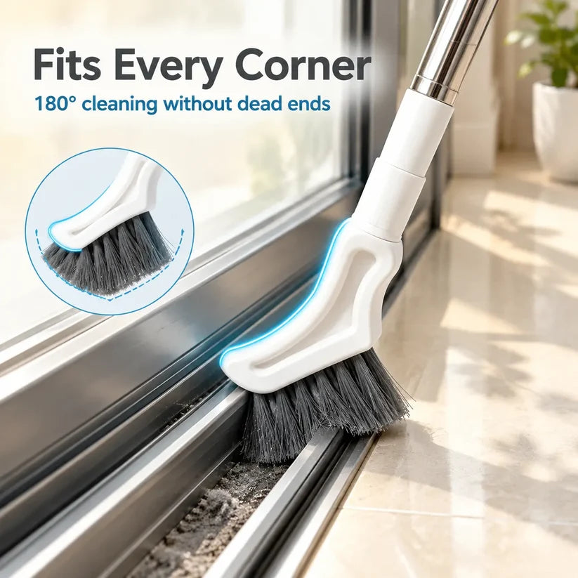 Extendable Crevice Gap Cleaning Brush