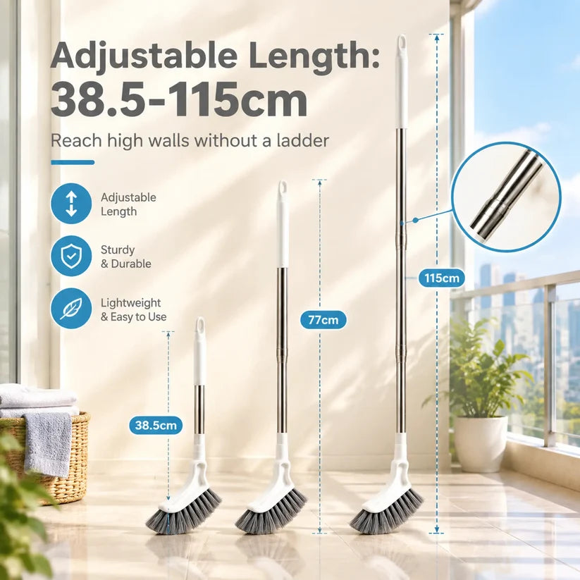 Extendable Crevice Gap Cleaning Brush