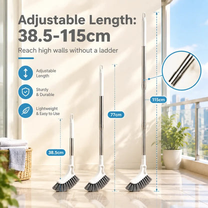 Extendable Crevice Gap Cleaning Brush