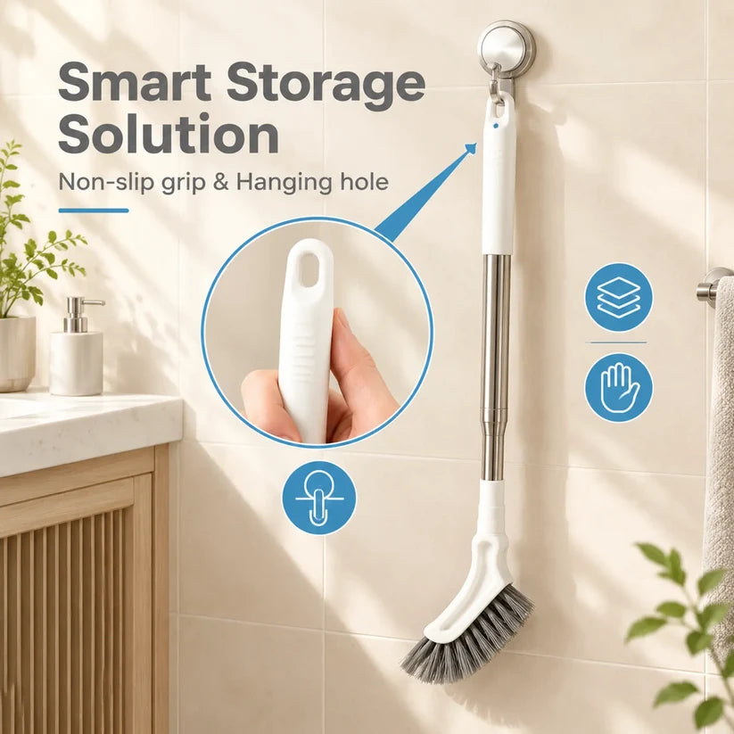 Extendable Crevice Gap Cleaning Brush