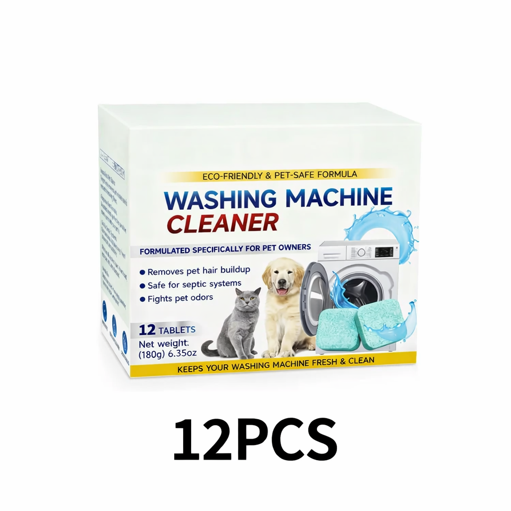 Washing Machine Cleaner Tablets for Odor & Buildup