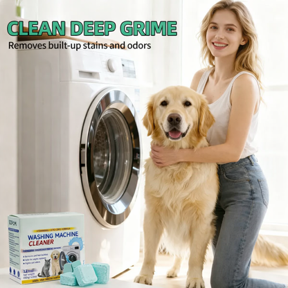 Washing Machine Cleaner Tablets for Odor & Buildup