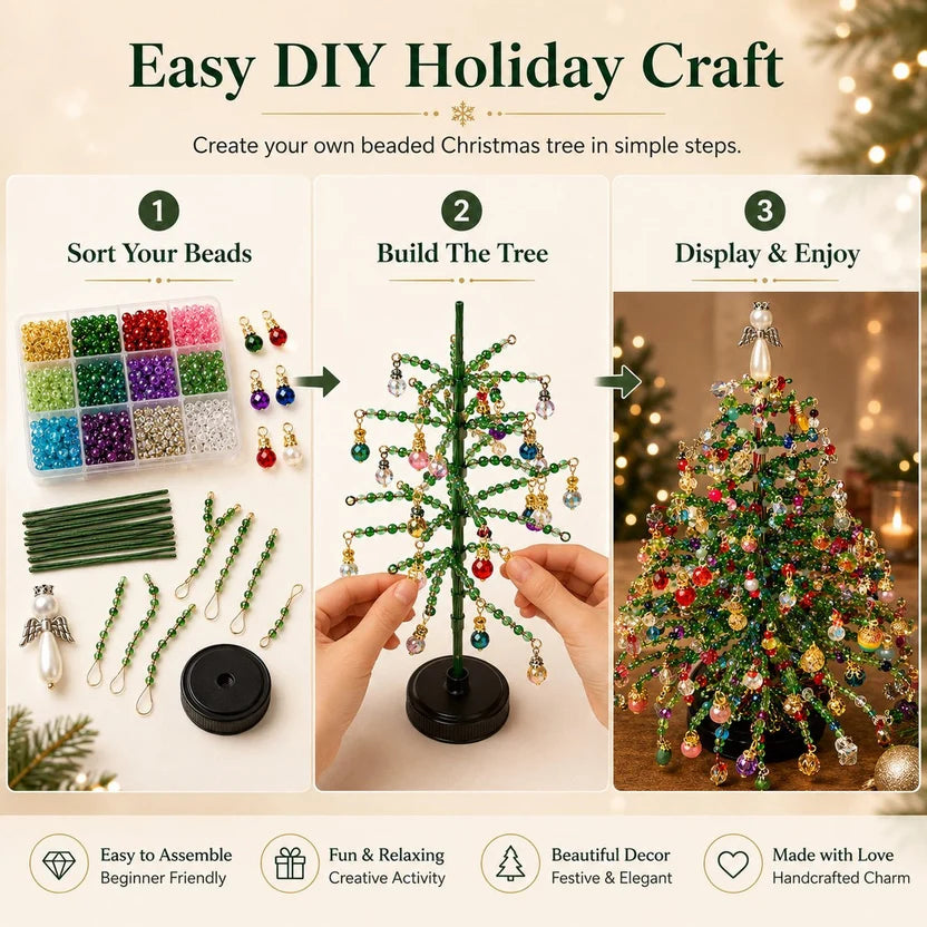 DIY Beaded Christmas Tree Kit - Upsell