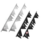2 PCS Stainless Steel Gap Covers for Stove, Countertop, Washer & Sink ✓