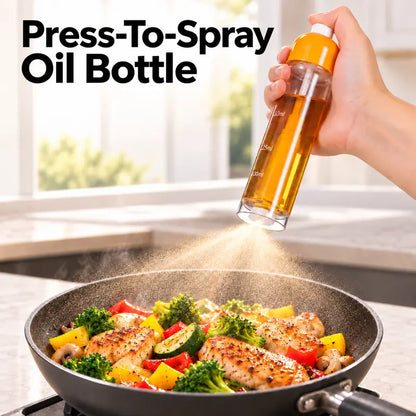 Refillable Oil Sprayer for Cooking – Fine Mist Olive Oil Mister for Air Fryer, Salad & BBQ