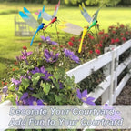 12-Piece Dragonfly Garden Clip Set💡