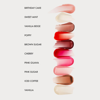 💧Sunkissed Feast Tinted Vegan Lip Butter Balm — Deeply Hydrates, Softens Dry Lips & Works as Lip Mask, Base or Gloss Topper