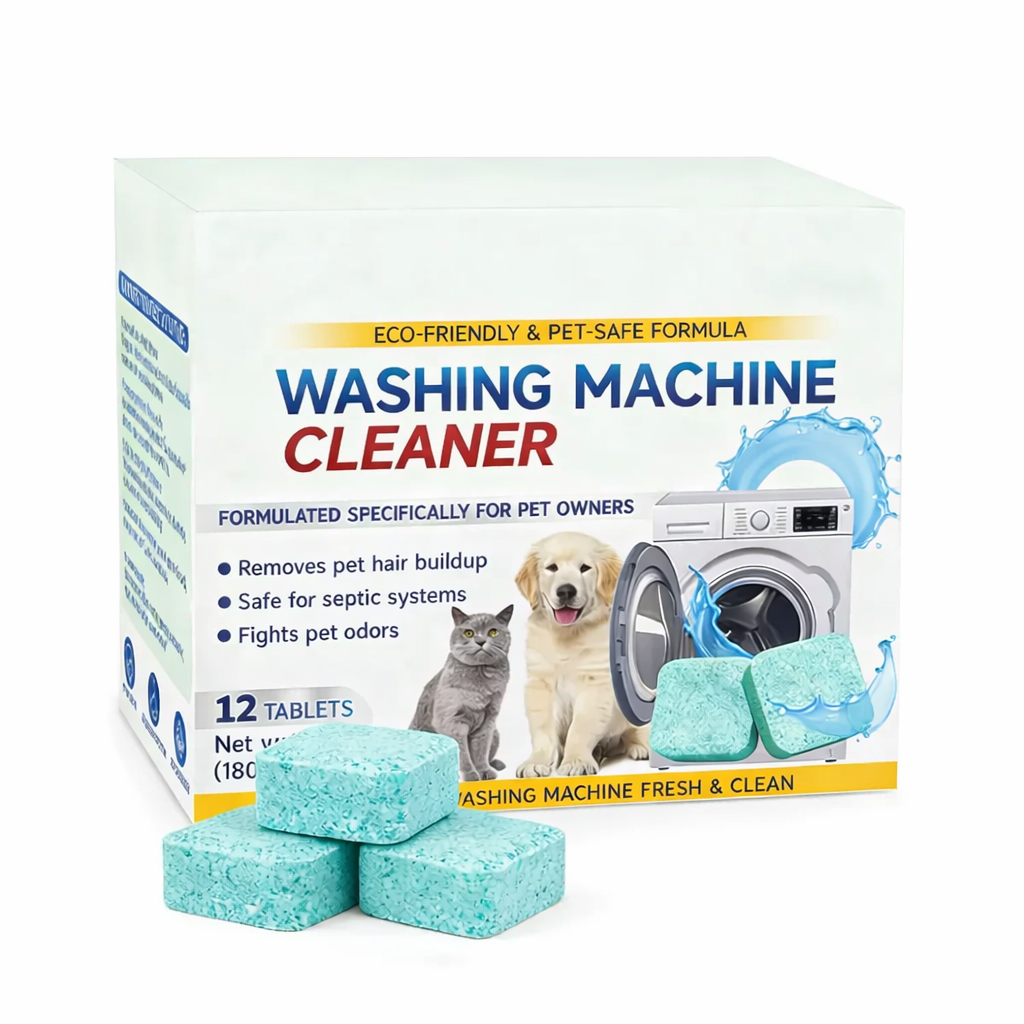 Washing Machine Cleaner Tablets for Odor & Buildup