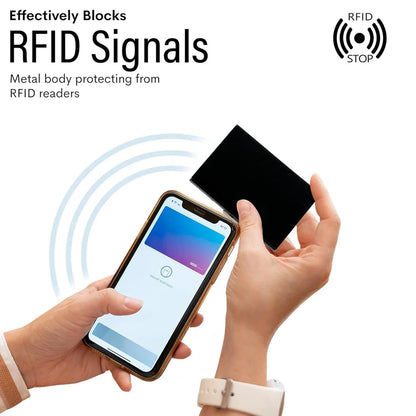 Ultra-Slim RFID Blocking Metal Card Holder – Upsell Offer