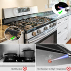 2 PCS Stainless Steel Gap Covers for Stove, Countertop, Washer & Sink ✓