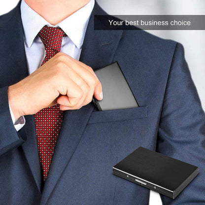 Ultra-Slim RFID Blocking Metal Card Holder – Upsell Offer