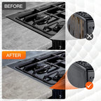 2 PCS Stainless Steel Gap Covers for Stove, Countertop, Washer & Sink