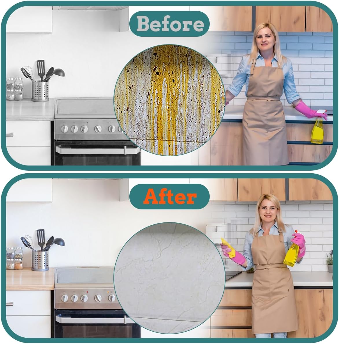 2 PCS Stainless Steel Gap Covers for Stove, Countertop, Washer & Sink ✓