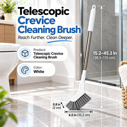 Extendable Crevice Gap Cleaning Brush