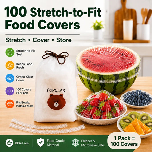 Elastic Food Covers for Bowls & Plates