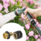 3/4" GHT Garden Hose Quick Connect Set – Leak-Resistant Male & Female Connectors