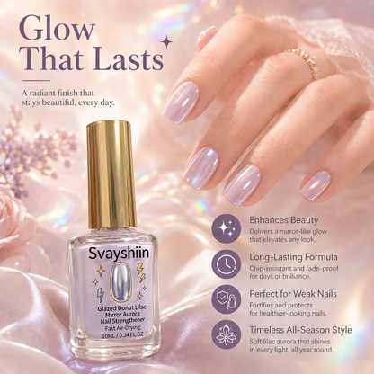Glazed Donut Lilac Aurora Nail Strengthener