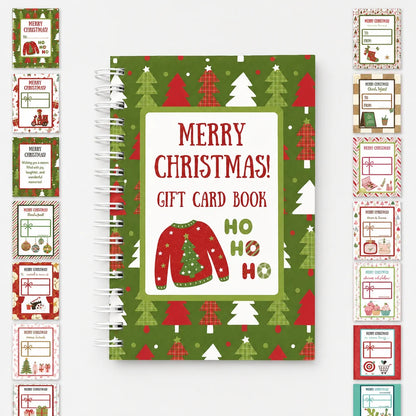 Christmas Gift Card Holder Book – DIY Spiral-Bound Holiday Gift Album