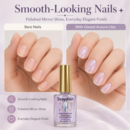 Glazed Donut Lilac Aurora Nail Strengthener