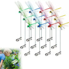 12-Piece Dragonfly Garden Clip Set💡