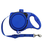 3-in-1 Dog Leash with Built-in Water Bottle, Collapsible Bowl & Poop Bag Dispenser🎒