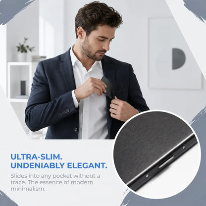 Ultra-Slim RFID Blocking Metal Card Holder – Upsell Offer