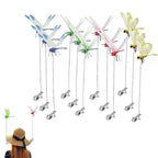 12-Piece Dragonfly Garden Clip Set💡
